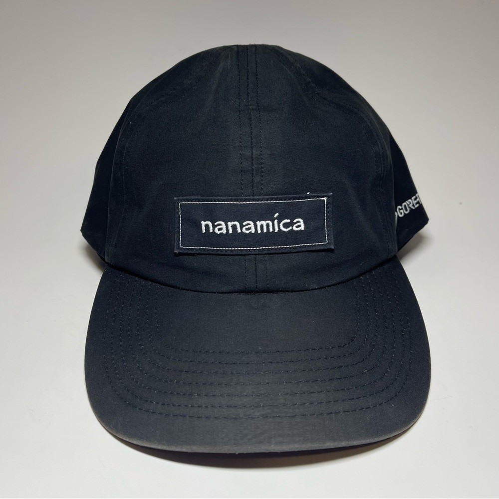 Nanamica Gore-Tex Hat Strapback Black One Size Made In Japan 6 Panel Camp Cap